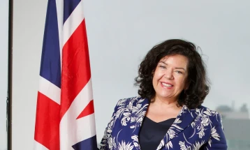 Специјалната претставничка на Обединетото Кралство за Западен Балкан, Карен Пирс на средби со државниот врв