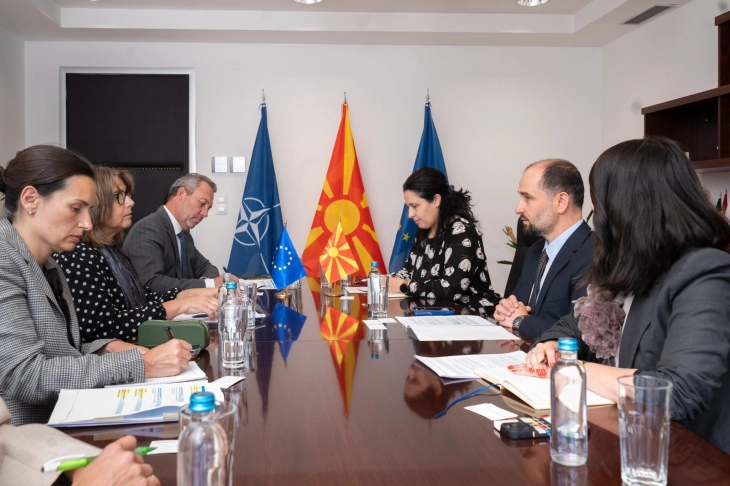 Муртезани се сретна со претставници на Европската агенција за дроги (EUDA)