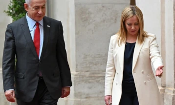 Мелони: Нетанјаху мора да го почитува меѓународното право