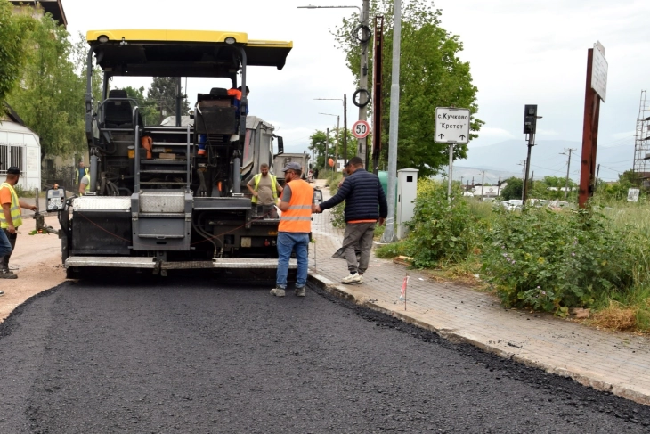 Продолжува реконструкцијата на улицата Волково