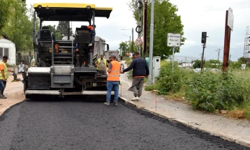 Продолжува реконструкцијата на улицата Волково