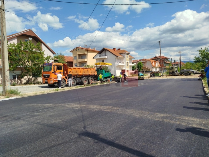 Во Делчево заврши реконструкцијата од продолжението на улицата „Орце Николов“