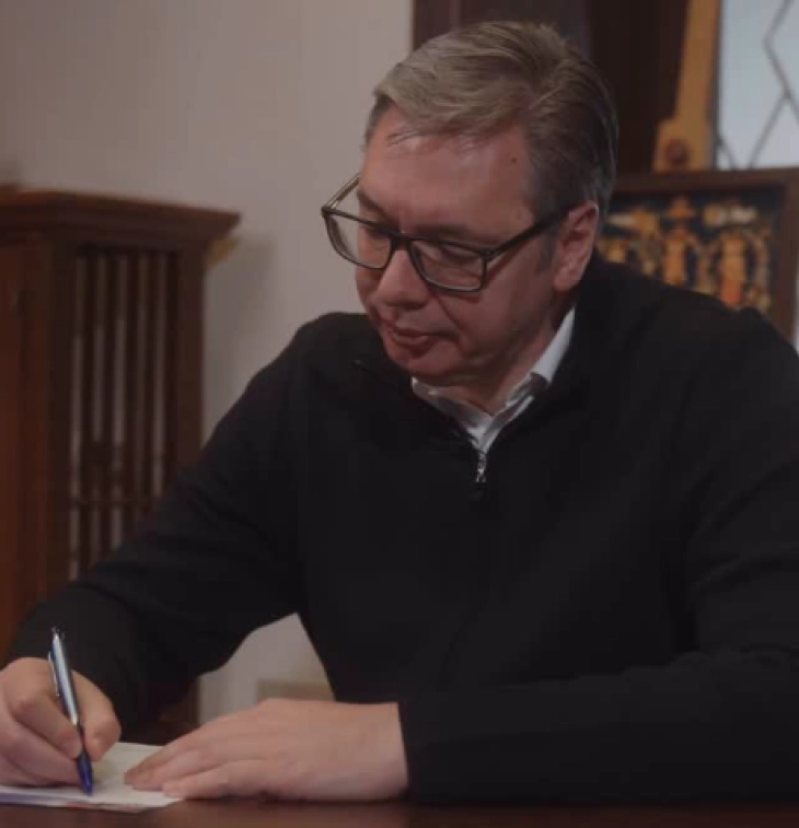 Вучиќ се приклучи на Движењето за народот и државата и ги повика и граѓаните да го сторат тоа