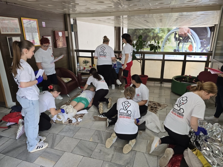 Црвен крст Центар домаќин на вториот регионален натпревар по прва помош