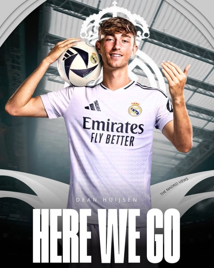 Хујсен и официјално нов фудбалер на Реал Мадрид