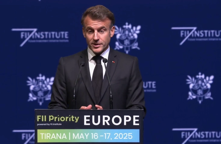 Макрон повика да се инвестира во Албанија, која во 2027 година ја гледа во ЕУ