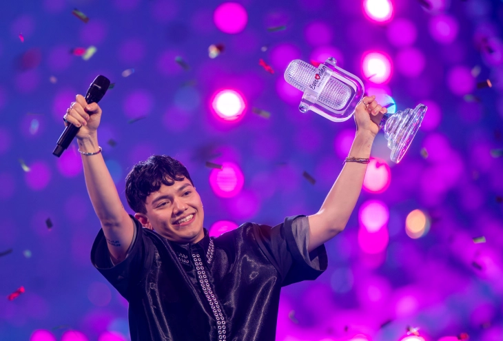 Austria’s JJ wins Eurovision as Israel comes second