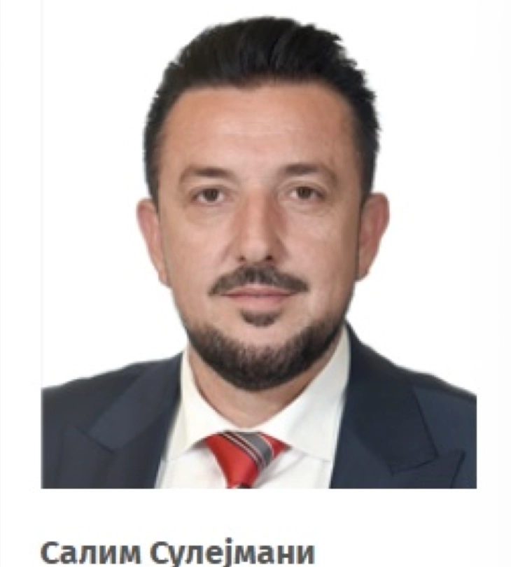 Сулејмани од АА се повлече од пратеничкото место, ВРЕДИ добива нов пратеник