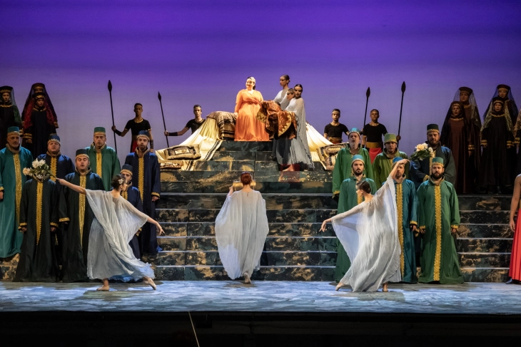 Изведба на „Набуко“ на „Мајски оперски вечери“