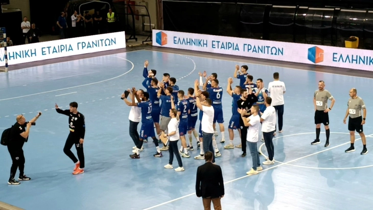 Handball: Alkaloid beats AEK in first leg of European Cup final
