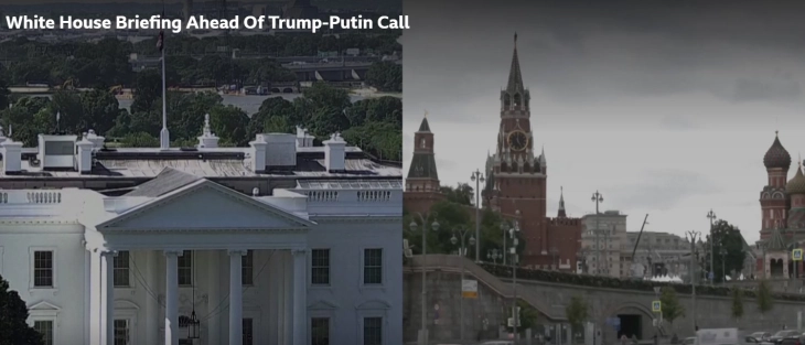 Во тек е телефонскиот разговор Трамп - Путин