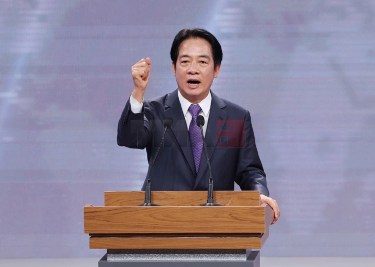 Лаи: Тајван сака мир со Кина