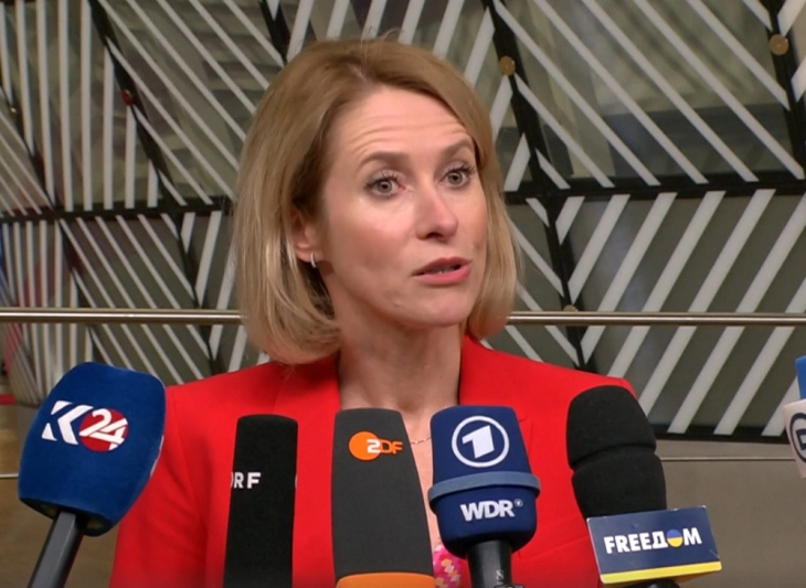 Калас: Мораме да го засилиме притисокот врз Русија за да ја натераме да се согласи на мир 