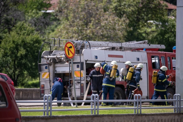 Со тактичко - показна вежба и крводарителска акција во Крива Паланка одбележан 20 Мај,  Денот на пожарникарите