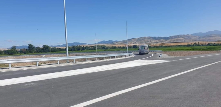 Nesër regjimi i ndryshuar i komunikacionit në rrugën eksprese Shtip - Koçan