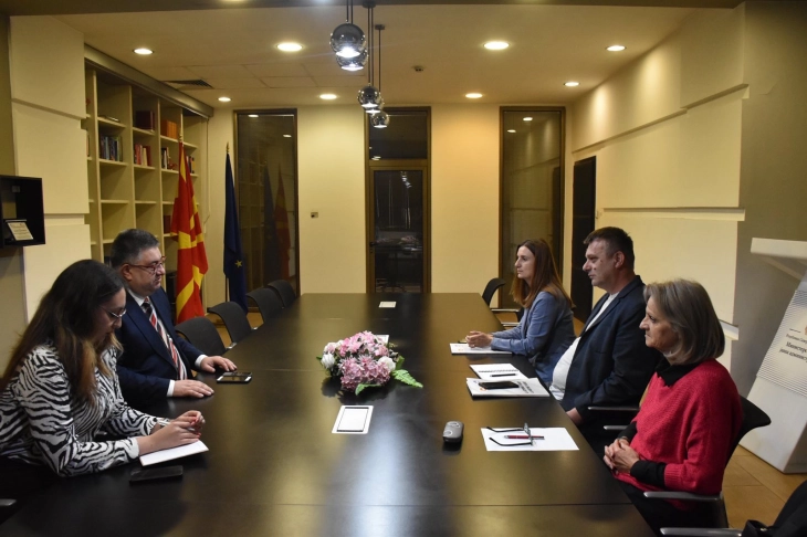 Средба на министерот Минчев со претседателот на КСС Ралповски: Институционален дијалог за унапредување на јавната администрација