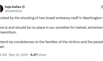 Калас шокирана од убиството пред Еврејскиот музеј во Вашингтон