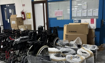 Струшка нефрологија доби донација од медицинска опрема и помагала од здружението LetzCare