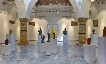 Отворена ретроспективната изложба на Анета Светиева во Даут пашин амам