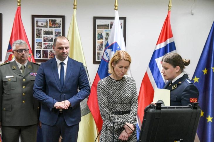 Мисајловски: Со поддршка од ЕУ, зајакнување на македонската Армија со помош во опрема од 40 милиони евра