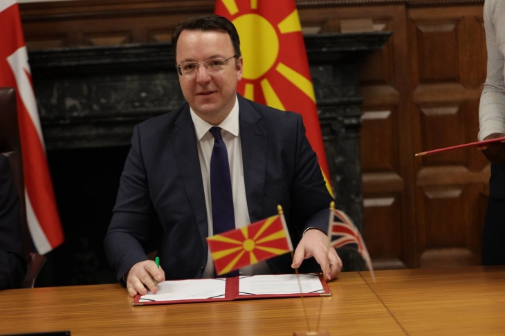 Николоски за МИА: Единствени сме во регионот со кого Британија има ваков договор, спремни сме и мотивирани да ги реализираме капиталните проекти