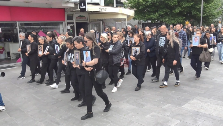 Në Koçan marsh i ri i familjeve të viktimave nga zjarri