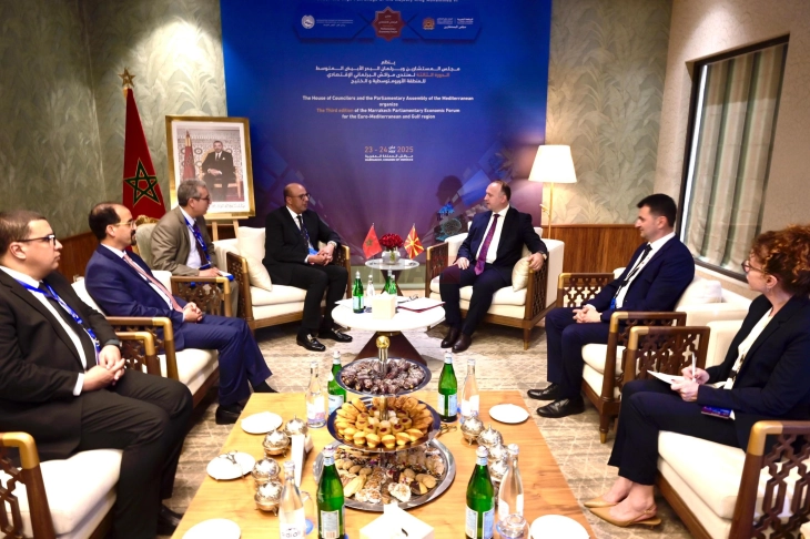 Takim i Gashit me kryetarin e Dhomës së lartë të Parlamentit të Marokut - potencial për bashkëpunim në shumë fusha