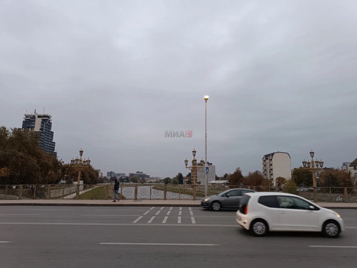 Свежо време со повремен дожд и северен ветер