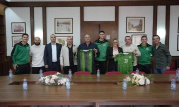 Димитриевски организираше прием за претставници од ФК „Башкими 1947”– Куманово