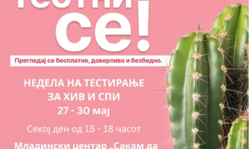 Бесплатно тестирање за ХИВ и сексуално преносливи инфекции