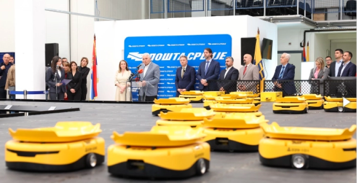 Роботи на Пошта на Србија во Крагуевац сортираат 2.500 пакети на час