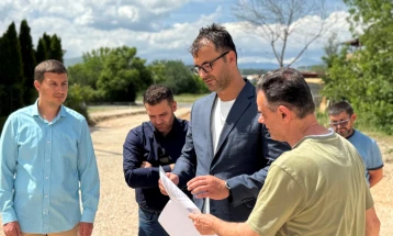 Општина Ѓорче Петров: Интензивно се гради новата сообраќајна врска меѓу улиците „Социјалистичка Зора“ и „Сремски фронт“