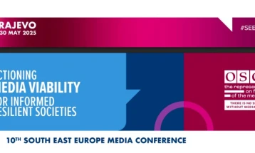 Медиумска одржливост и слобода на изразување во фокусот на конференција на ОБСЕ во Сараево