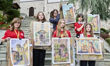 Бигорски повторно домаќин на детската светска ликовна колонија – „Мал Битолски Монмартр“