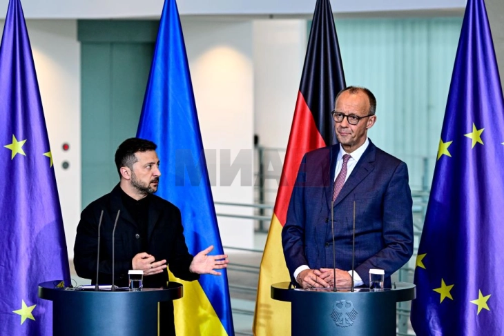 Германија и Украина потпишаа декларација за финансирање на производство на оружје со долг дострел во Украина