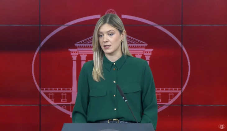 Прес-конференција на портпаролката на Владата, Митева (во живо)