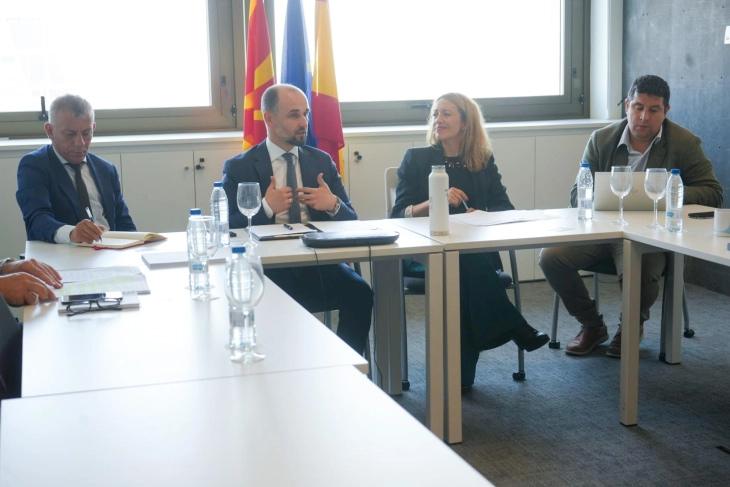 Муртезани во Мадрид се сретна со генералната директорка за европски фондови на Шпанија Пења Санчез