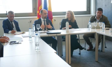 Муртезани во Мадрид се сретна со генералната директорка за европски фондови на Шпанија Пења Санчез