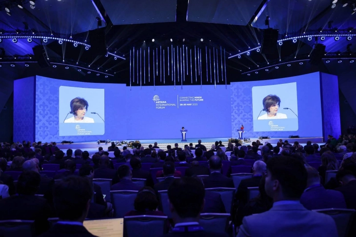 Сиљановска-Давкова од Астана форумот: Повикав на суштински реформи на светската организација, време е за жена генерален секретар на ОН