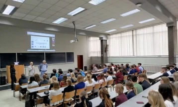 На Машински факултет почна TECHSIGHT:  Идни инженери се подготвуваат за претприемачки предизвици