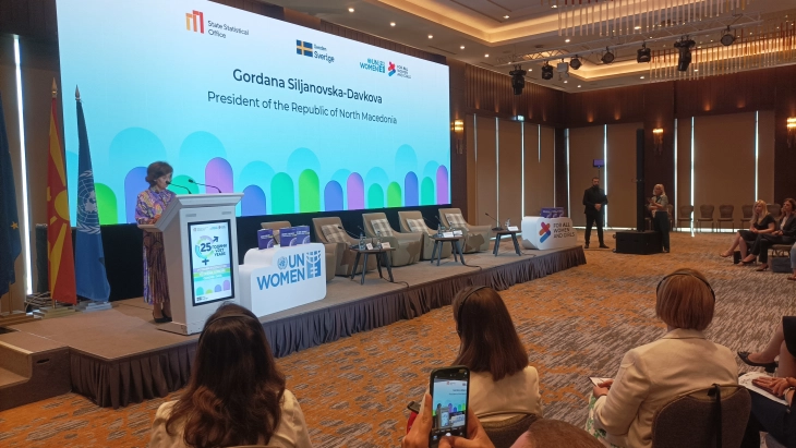 Сиљановска Давкова: Родовата еднаквост не е само статистика, ниту море од бројки, туку реална слика на општествената реалност