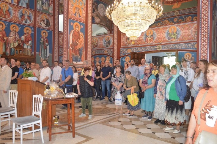 Одбележан празникот Свети Константин и Елена во Илинден