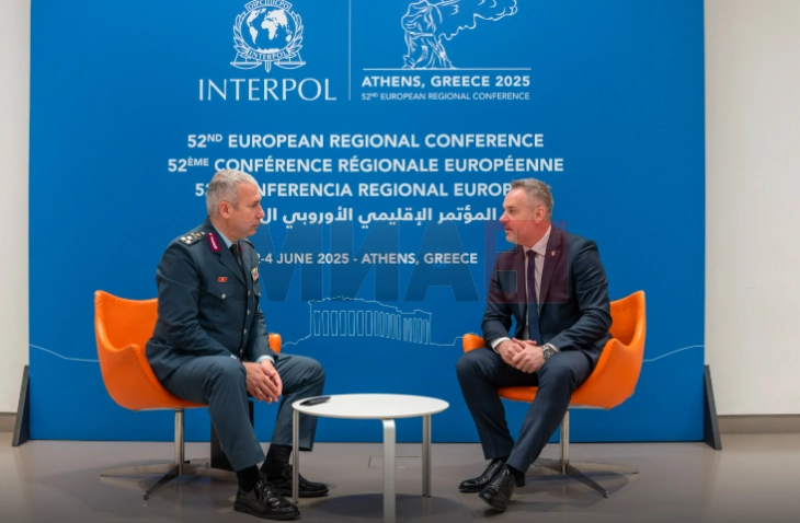 Bashkëpunimi mes policisë së Maqedonisë dhe Greqisë në fokus në takimin Malios-Janev në Athinë