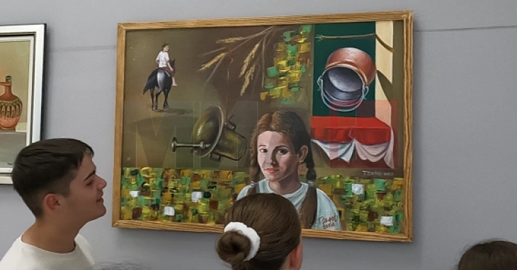 Во Делчево отворена изложбата „60 години творештво“ од уметникот Танас Дедов