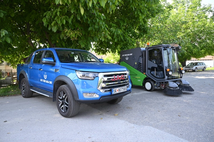 ЈКП Гази Баба доби нова механизација