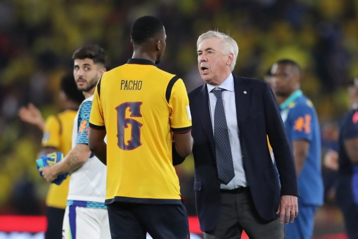 Анчелоти дебитираше со реми на клупата на Бразил