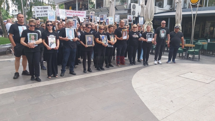 Деветти марш на семејствата на загинатитите во кочанската дискотека „Пулс“