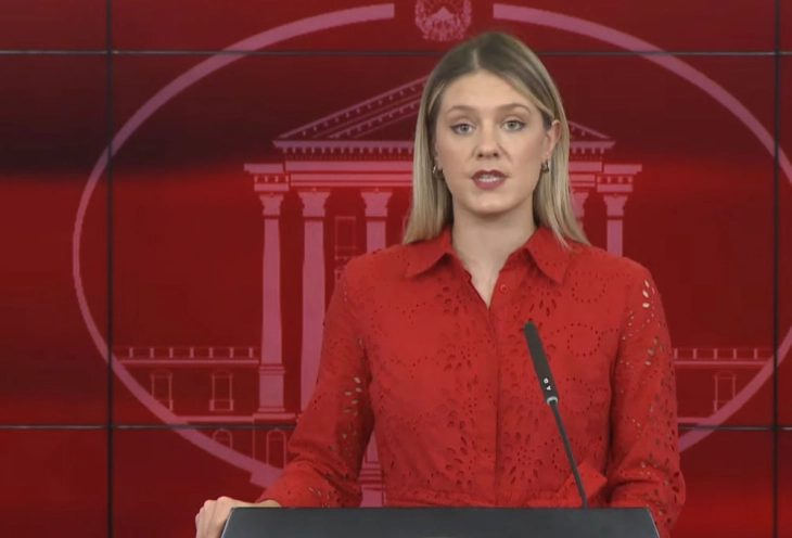 Прес-конференција на владината портпаролка Марија Митева (во живо)