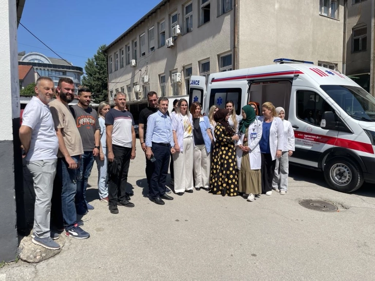 Ново амбулантно возило за Итна Помош Куманово