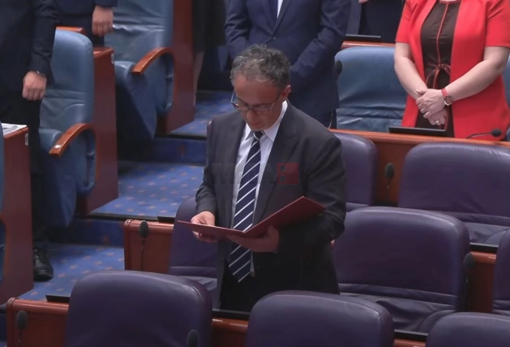 Собранието го изгласа Азир Алиу за нов министер за здравство